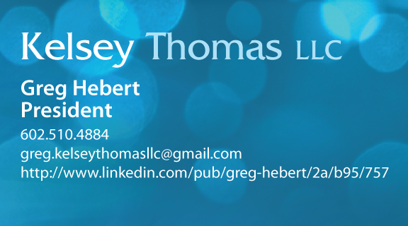 Kelsey Thomas business card