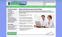 e-Summits.com home page design