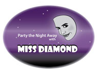 Miss Diamond sticker